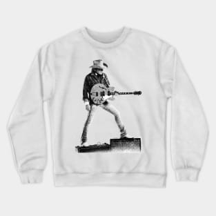 Dwight yoakam Halftone Crewneck Sweatshirt